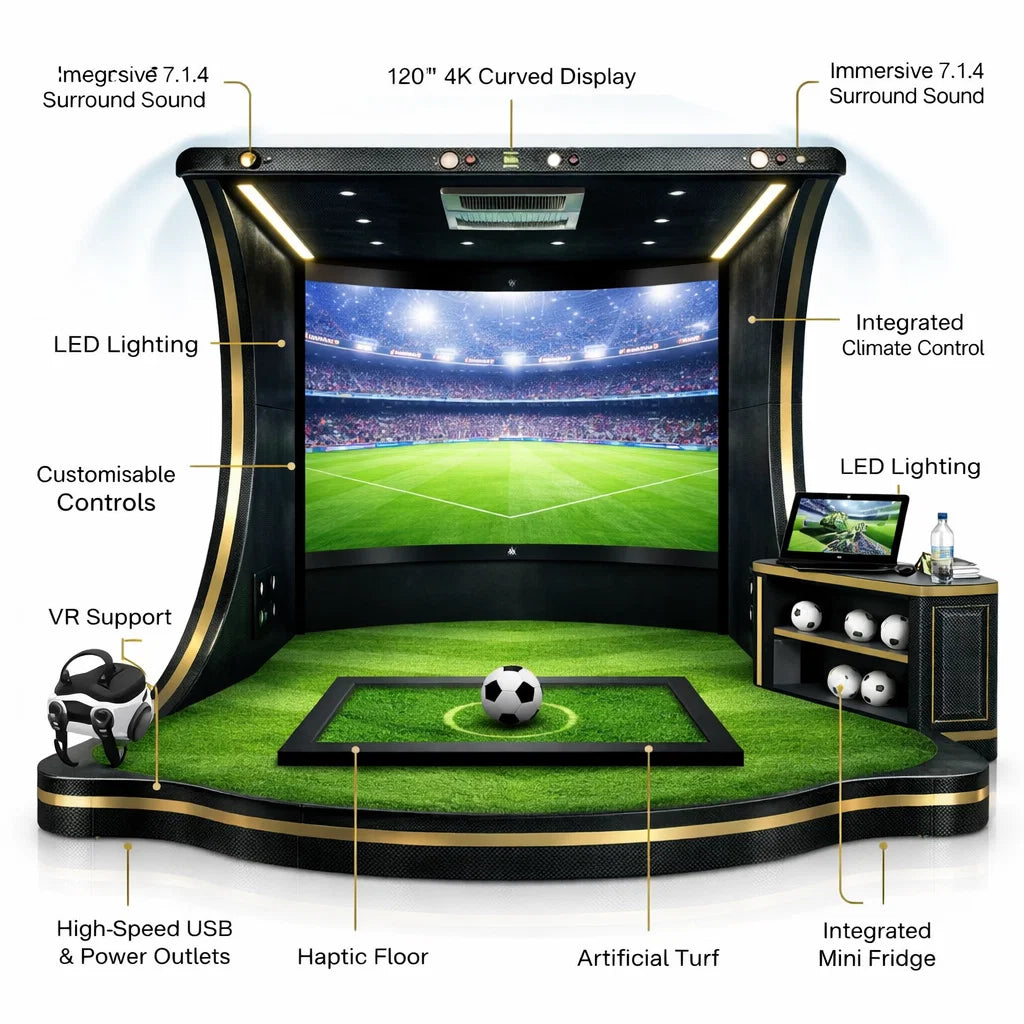 ArenaStrike CurveVision Pro Soccer Simulator